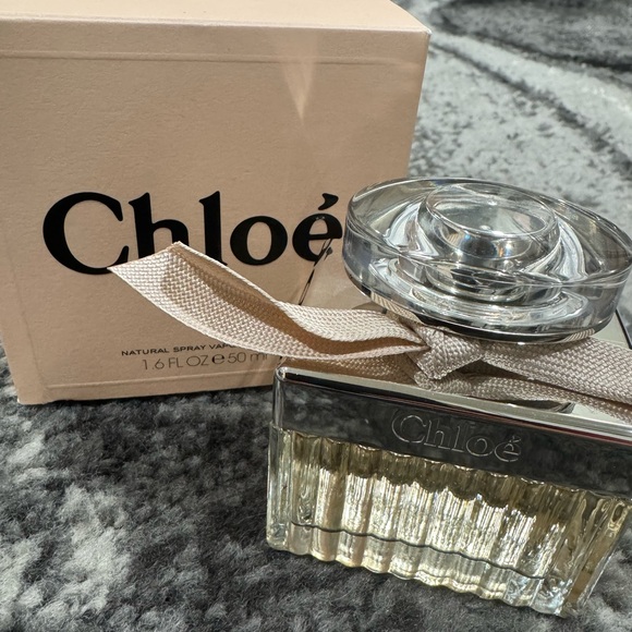 Chloe Other - C. Perfume with Cream and Silver Accents